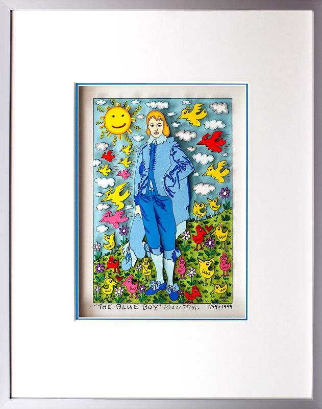 james-rizzi-the-blue-boy-alu-gerahmt james-rizzi-the-blue-boy-alu-gerahmt