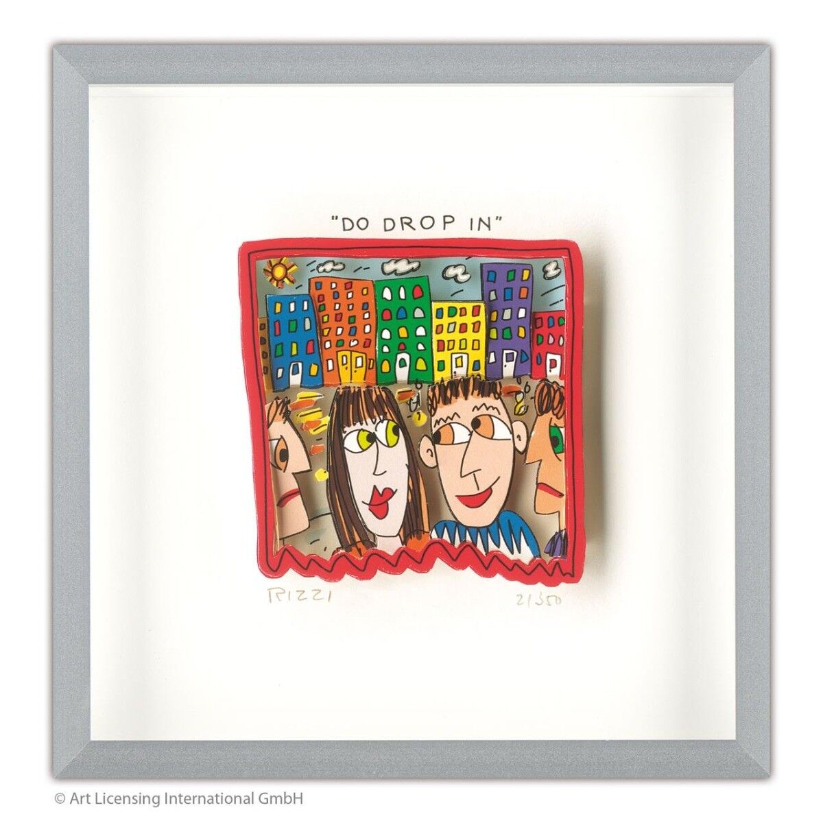 james-rizzi-do-drop-in-gerahmt-kunst-3d james-rizzi-do-drop-in-gerahmt-kunst-3d