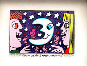 james-rizzi-moon-beams-and-dreams-ungerahmt-kunst-3d james-rizzi-moon-beams-and-dreams-ungerahmt-kunst-3d