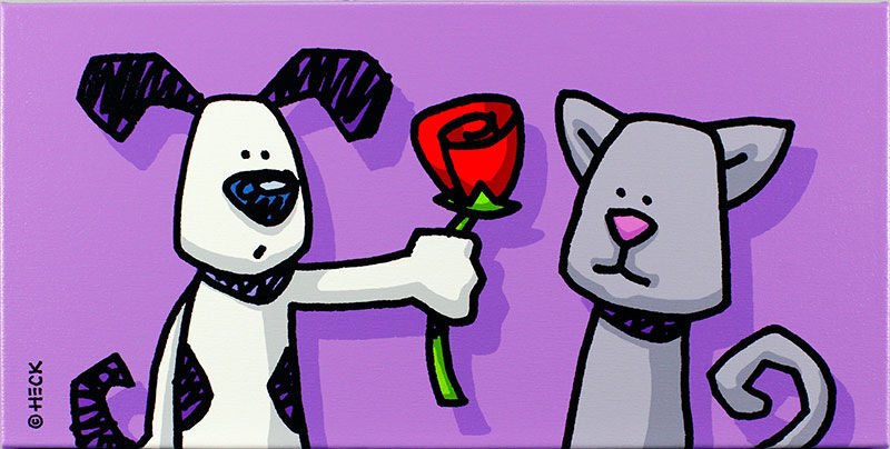 ed-heck-a-rose-by-any-other-name Ed Heck - A ROSE BY ANY OTHER NAME - original PIGMENTDRUCK auf Leinwand