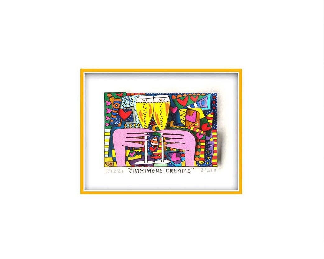 james-rizzi-champagne-dreams-ungerahmt-kunst-3d james-rizzi-champagne-dreams-ungerahmt-kunst-3d