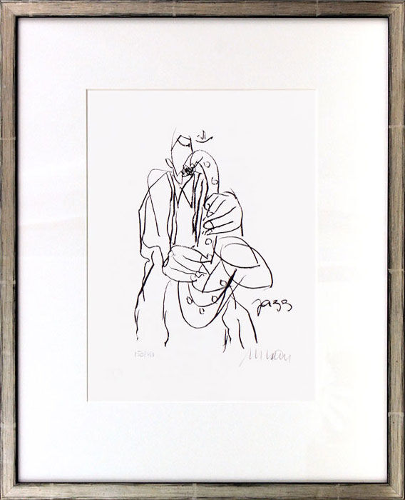 Armin Mueller-Stahl - JAZZ - Original Lithografie - limitiert und handsigniert