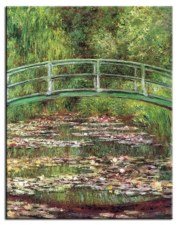 Claude Monet - Brücke über den Seerosenteich