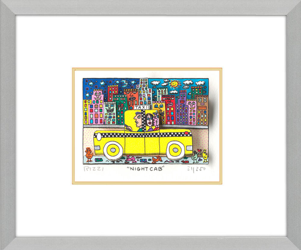 james-rizzi-night-cab-gelb-PP-rahmen-silber-alu