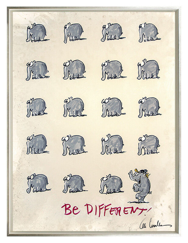otto-waalkes-be-different-otto-i-gerahmt-art-ottifant otto-waalkes-be-different-otto-i-gerahmt-art-ottifant