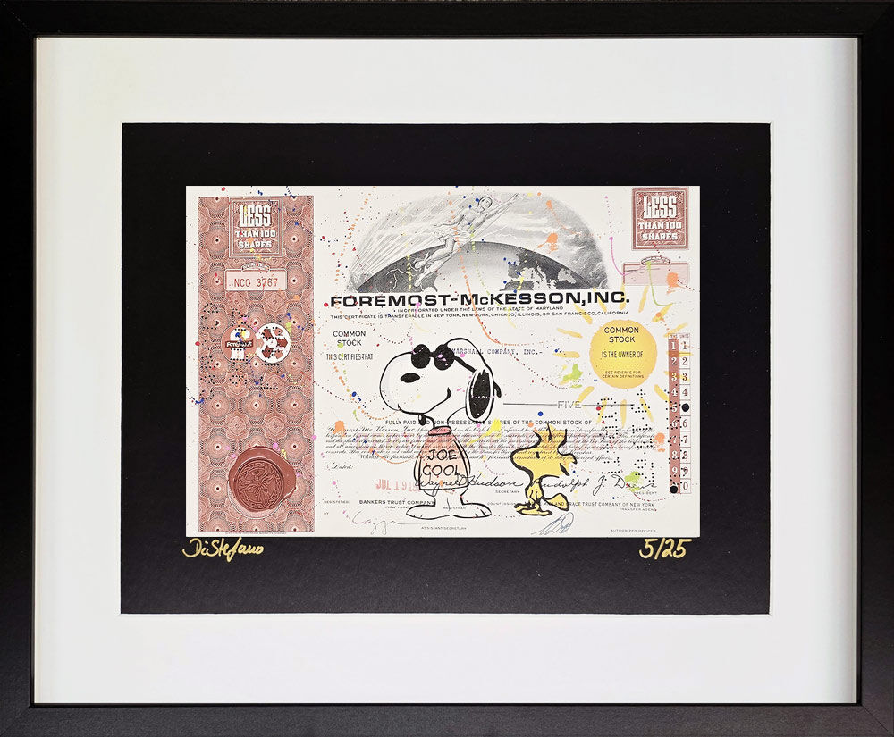 di-stefano-snoopy-alias-joe-cool-gerahmt