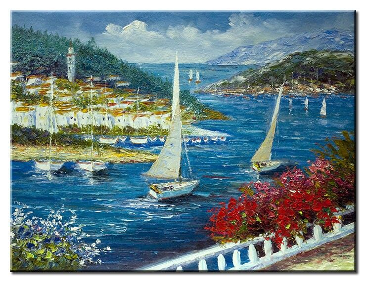 totti-moreno-der-blick-von-der-promenade-leinwandbild totti-moreno-der-blick-von-der-promenade-leinwandbild