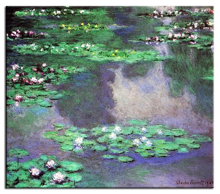 Claude Monet - Seerosen - Wasserlandschaft