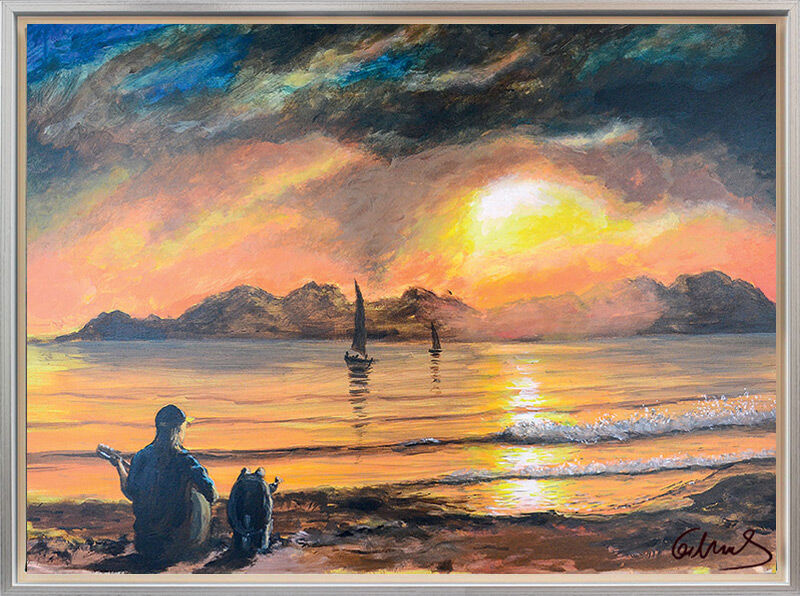 otto-waalkes-beach-boys-in-the-sunset-gerahmt-kunst-ottifant otto-waalkes-beach-boys-in-the-sunset-gerahmt-kunst-ottifant