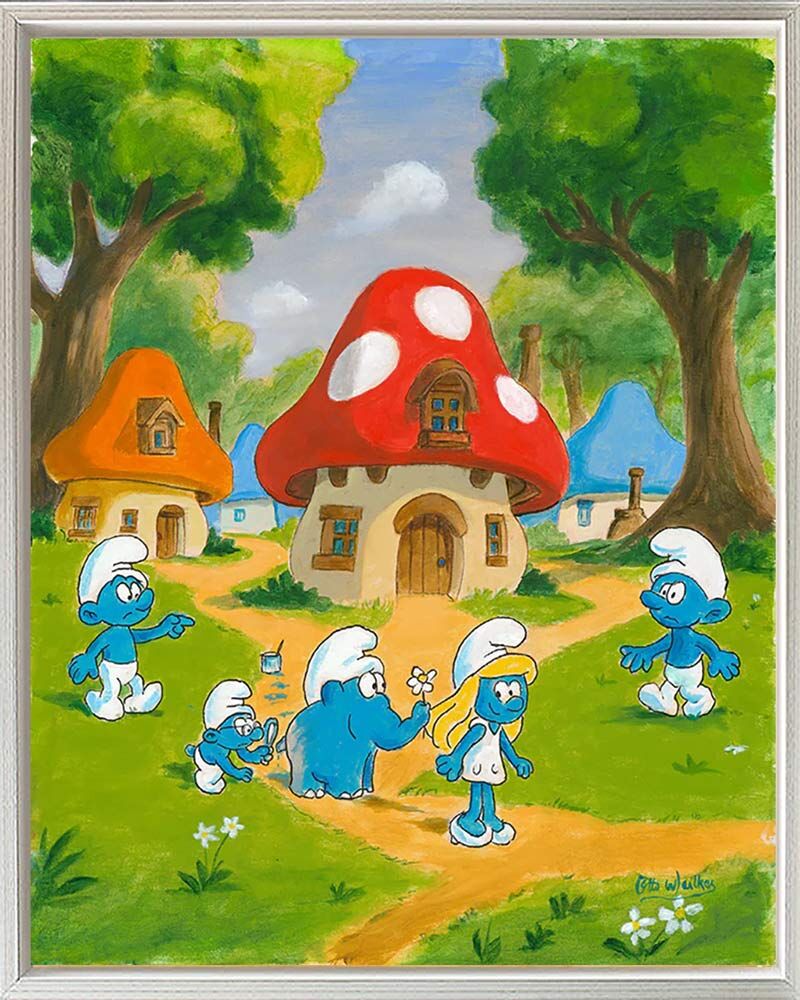 otto-waalkes-blauer-sucht-frau-gerahmt