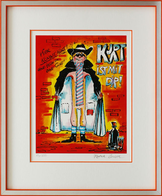 frank-zander-hier-kommt-kurt-gerahmt-kunst-art frank-zander-hier-kommt-kurt-gerahmt-kunst-art