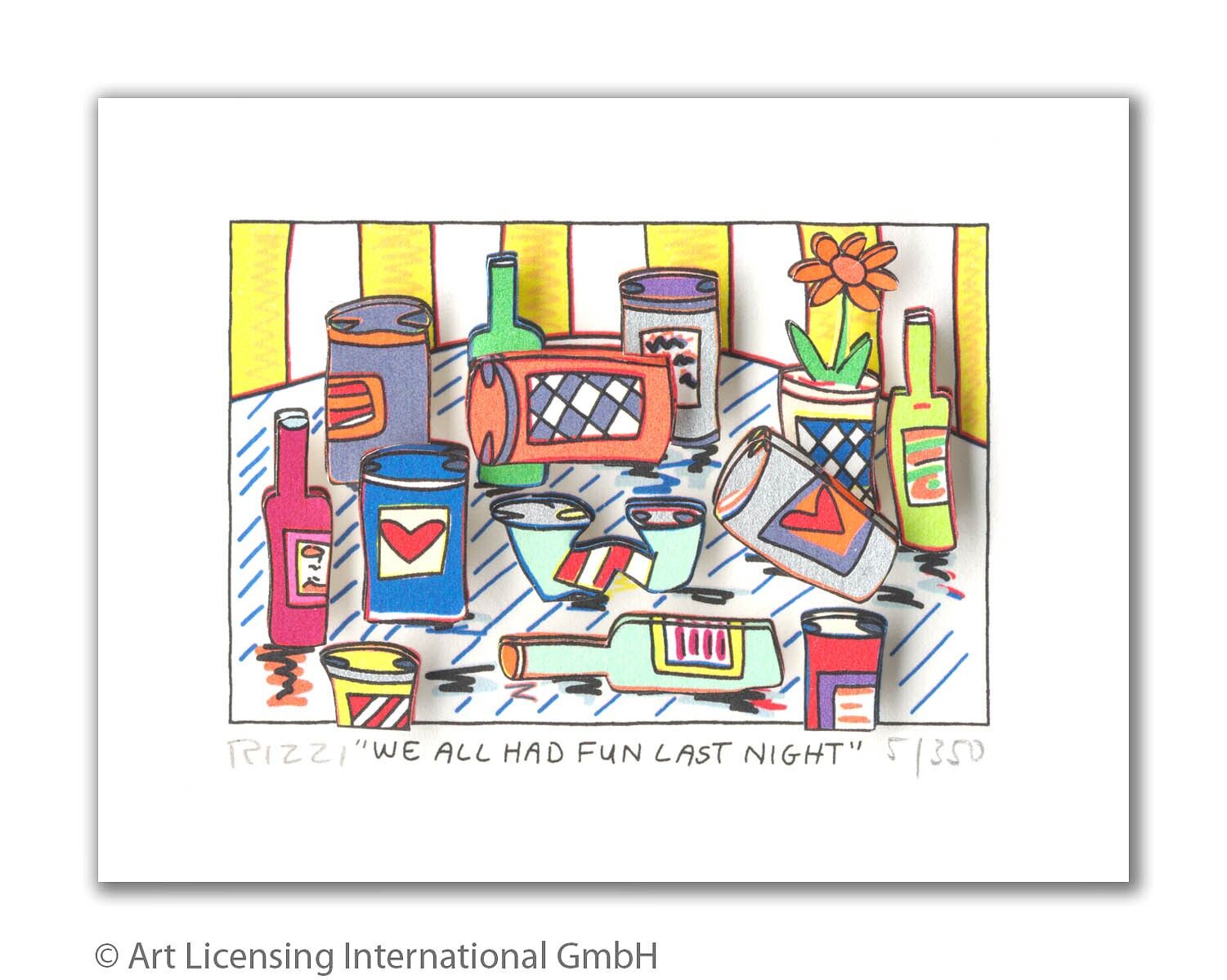 james-rizzi-we-all-had-fun-last-night-ungerahmt-kunst-3d