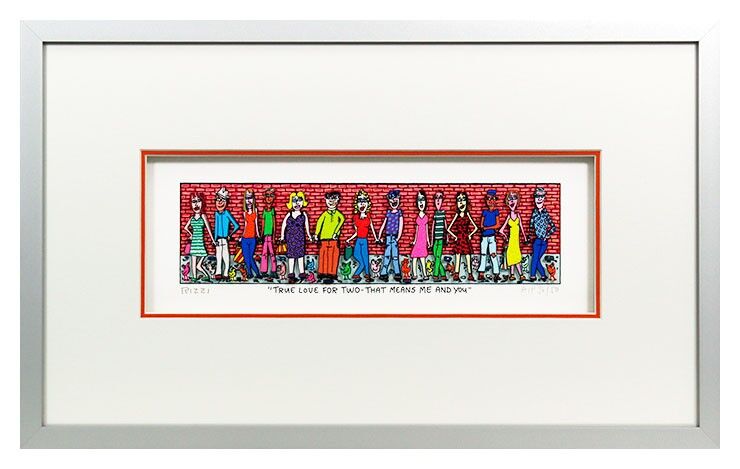 james-rizzi-true-love-for-two-gerahmt-kunst-3d james-rizzi-true-love-for-two-gerahmt-kunst-3d