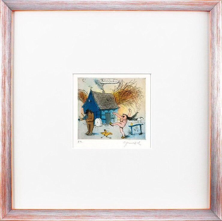 janosch-bad-zwischenahn-iii-gerahmt-kunst-radierung janosch-bad-zwischenahn-iii-gerahmt-kunst-radierung