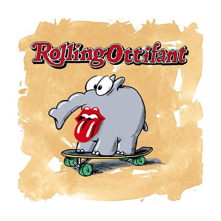 otto-waalkes-rolling-ottifant-ungerahmt-kunst-stones