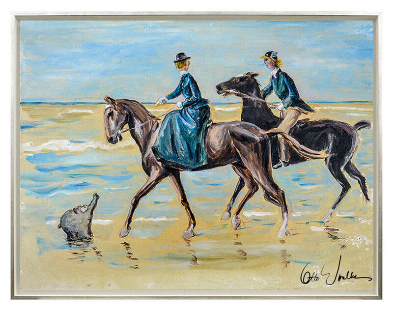 Otto Waalkes - AN DER OSTSEEKÜSTE II - ORIGINAL PIGMENTGRAFIK AUF LEINWAND Otto Waalkes - AN DER OSTSEEKÜSTE II - ORIGINAL PIGMENTGRAFIK AUF LEINWAND