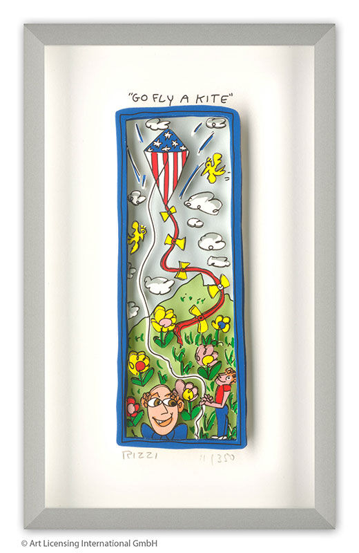 james-rizzi-go-fly-a-kite-gerahmt-kunst-3d james-rizzi-go-fly-a-kite-gerahmt-kunst-3d