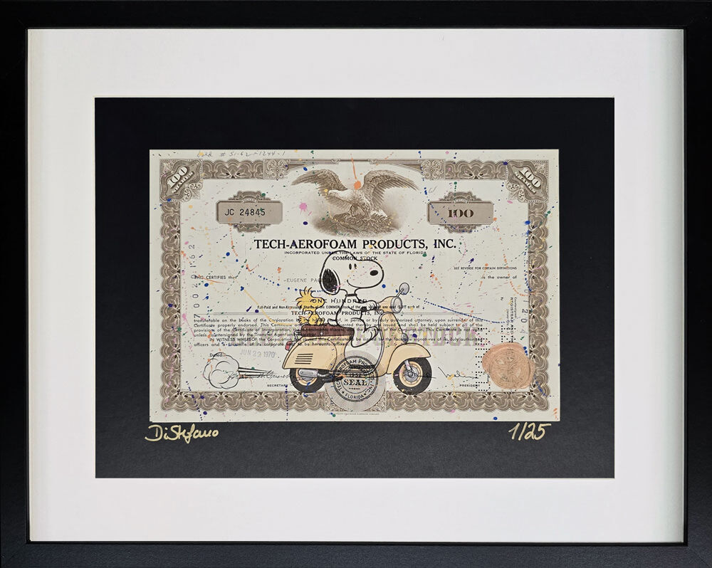 di-stefano-scooter-snoopy-gerahmt