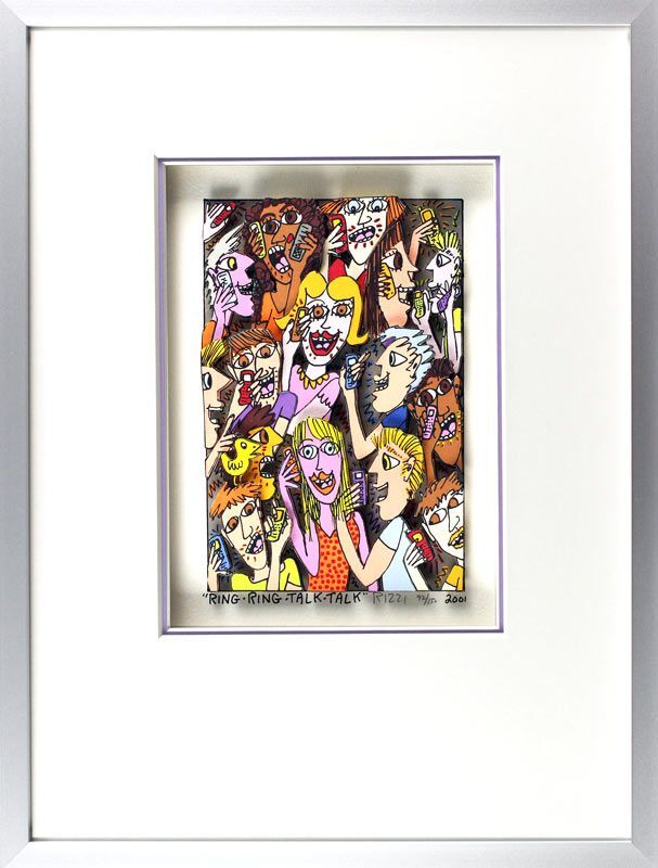 James Rizzi Bilder 3D Pop Art PREISWERT kaufen Galerie Wutzke