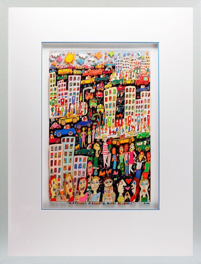 James Rizzi Bilder 3D Pop Art PREISWERT kaufen Galerie Wutzke