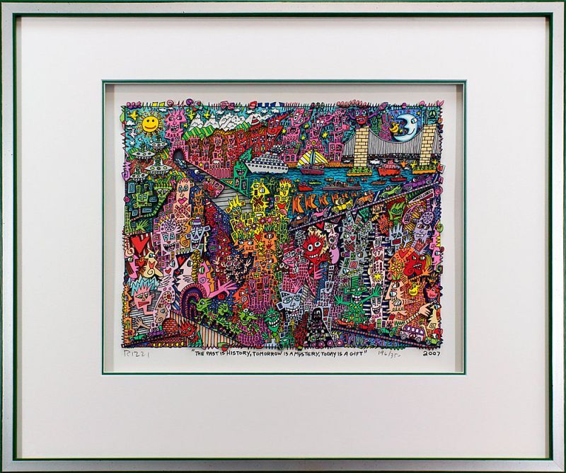 James Rizzi Bilder 3D Pop Art PREISWERT kaufen Galerie Wutzke