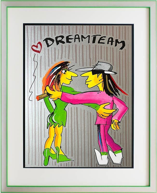 Udo Lindenberg Bilder - DREAMTEAM - original handsigniert