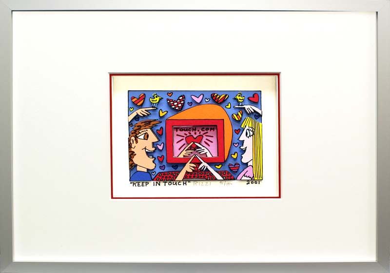 James Rizzi Bilder 3D Pop Art PREISWERT kaufen Galerie Wutzke