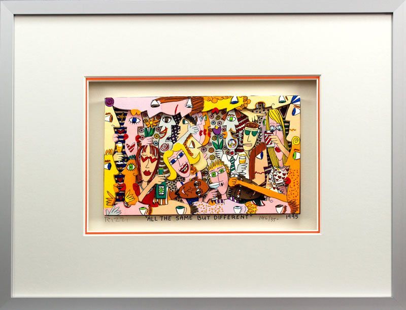 James Rizzi Bilder 3D Pop Art PREISWERT kaufen Galerie Wutzke